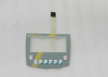Backlight o costume flexível adesivo do interruptor de membrana de 3M com janela do diodo emissor de luz