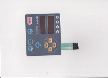 Interruptor de membrana flexível gravado do PC impermeável para o condicionador de ar