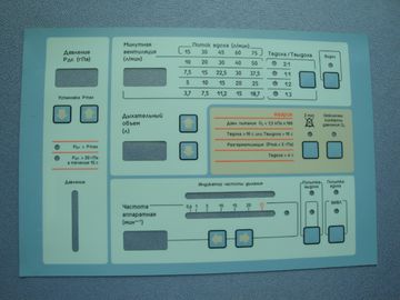 Poeira-prova do painel do interruptor de membrana dos teclados da C.C. 250V para o painel de controlo