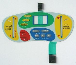 O IP 54/IP67 Waterproof teclado dos painéis do interruptor de membrana do toque do ANIMAL DE ESTIMAÇÃO/PC com o diodo emissor de luz Backlit