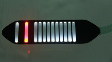 Interruptor de membrana impermeável Backlit comercial com luzes do diodo emissor de luz, baixa potência