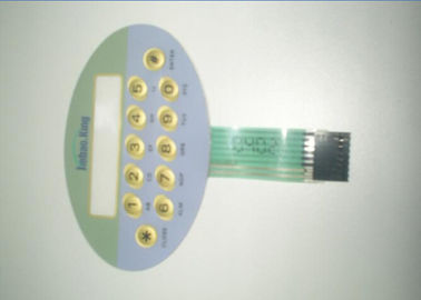 Eletric brinca o interruptor de membrana do teclado da tela de toque do interruptor de membrana do diodo emissor de luz