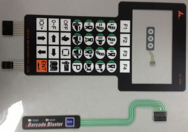PWB impermeável do interruptor de membrana da pasta de prata, interruptores do teclado de membrana