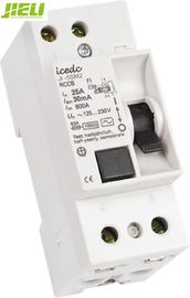 interruptor residual IEC61008-1 10A 16A 25A da corrente 2P de 32a 100ma IDDK RCCB