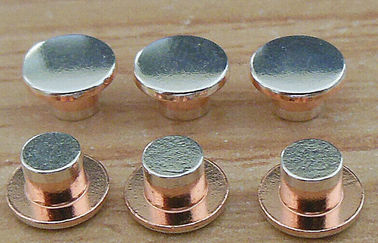 Contato elétrico de prata de Trimetal da elevada precisão para o mini interruptor de tecla