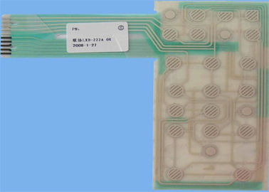 Interruptor de membrana flexível 0.05mm - 1.0mm do PWB para o computador e o painel LCD