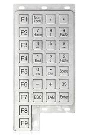O painel impermeável dos interruptores de tecla do Anti-Vândalo montou a C.C. do teclado 5V
