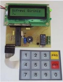 O gráfico tátil gravado do poliéster cobre os painéis com o PWB/conector de Nicomatic, botão liso