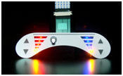 Conjunto de interruptor da membrana do EL PC eletroluminescente/interruptor Backlit do filme para a decoração