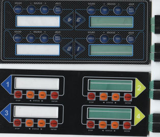 Teclado impermeável do interruptor de membrana do diodo emissor de luz de Llluminated para o condicionador de ar