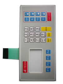 Painel do interruptor de membrana do ANIMAL DE ESTIMAÇÃO, interruptor tátil da abóbada para industrial