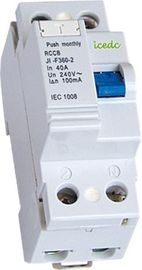 4 Pólos interruptor atual residual com quebra alta, interruptor de 2 fases/de Safty