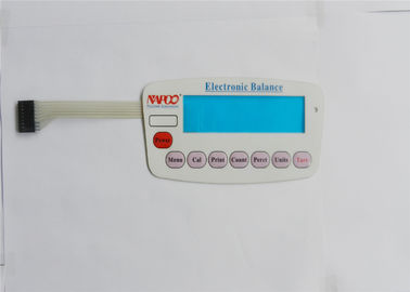 Interruptor flexível do teclado de membrana do PWB do diodo emissor de luz