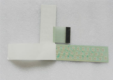Interruptor de membrana flexível da tecla profissional com OEM/ODM do diodo emissor de luz