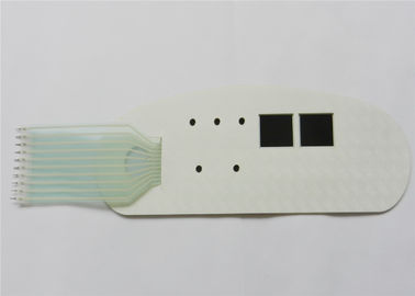 Teclados táteis do interruptor de membrana do painel de controle das chaves do OEM, folha de prova do teclado do diodo emissor de luz