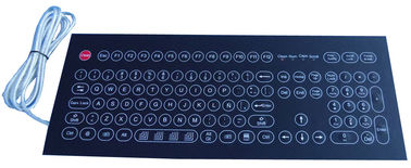 IP65 compactos waterproof o teclado de membrana industrial/teclado de computador lavável