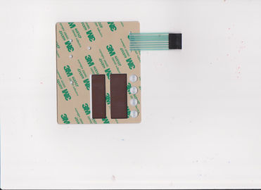 Interruptor de membrana flexível gravado do PC impermeável para o condicionador de ar