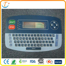 Abobade o teclado liso do painel/membrana do interruptor de membrana das chaves para a eletrônica