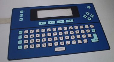 Chave-gravação impermeável do interruptor feito sob encomenda do teclado da membrana do PWB do filme fino