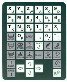 Filme fino do teclado flexível de pouco peso do interruptor de membrana com adesivo 3M467/3M468