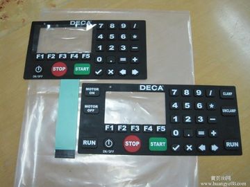 Abóbada do metal do teclado do interruptor de membrana da borracha de silicone com gravação de uma C.C. de 1500 V