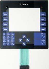 Painel de borracha do interruptor de membrana do PWB do teclado do diodo emissor de luz/LCD 3M468MP de SMD, ohms de 100mA 10M
